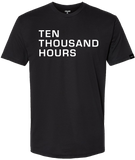 BLACK 10k Hours Tee Shirt