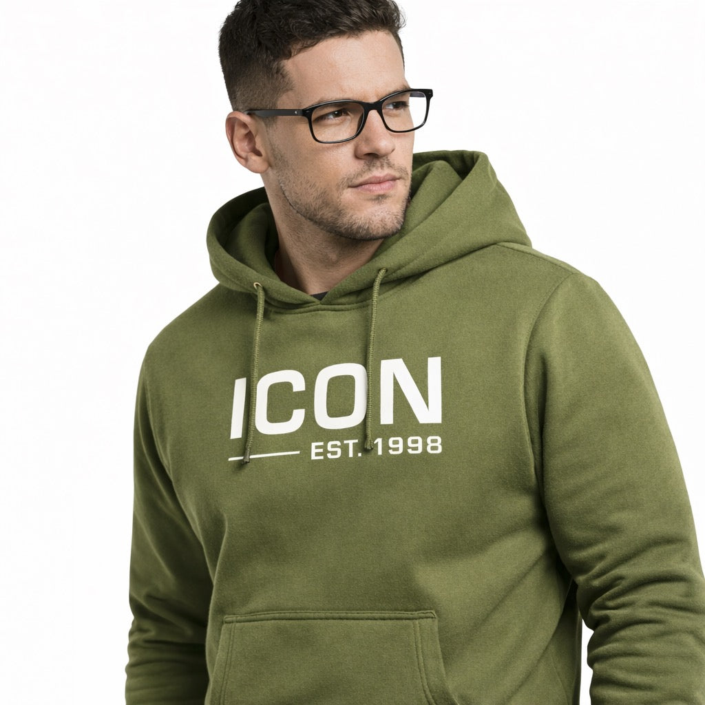 Est 1998 Hoodie Olive – Arms Length Away