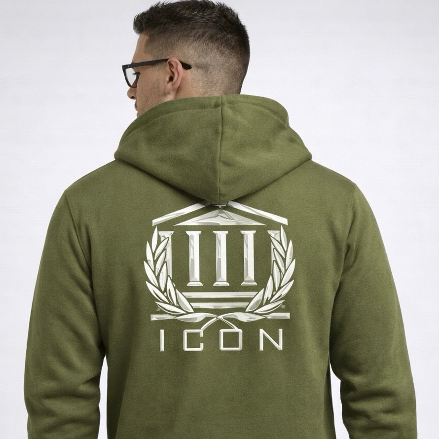 Est 1998 Hoodie Olive – Arms Length Away