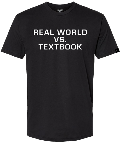 BLACK Real World Tee Shirt