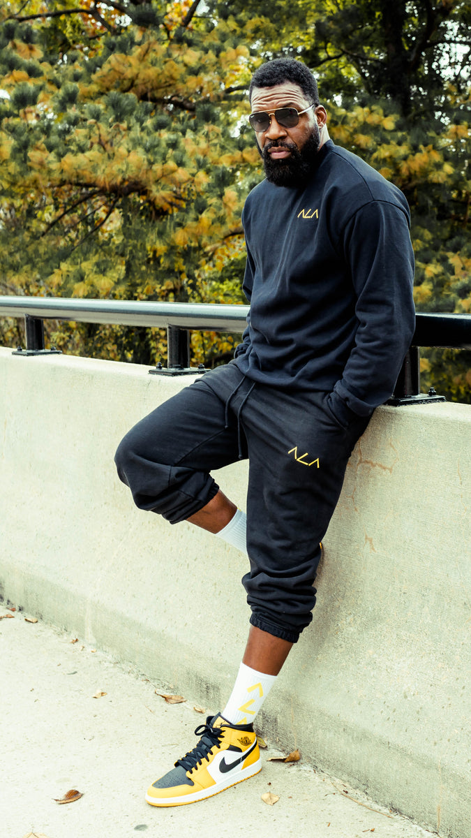 Embroidered ALA Sweatpant – Arms Length Away