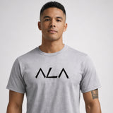 ALA Tee Light Grey/Black