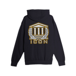 ICON Chenille Sweatsuit (Black/Gold Logo)