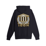 ICON Chenille Sweatsuit (Black/Gold Logo)