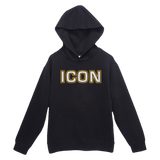 ICON Chenille Sweatsuit (Black/Gold Logo)