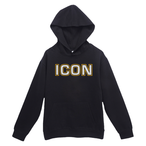 ICON Chenille Sweatsuit (Black/Gold Logo)