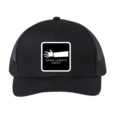 Arms Length Away (white patch) Trucker Hat