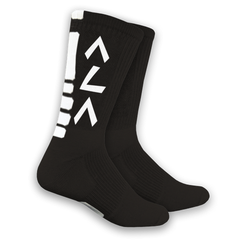 ALA Athletic Sock (Black/White)